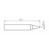 Weller RTMS 004 B MS pájecí hrot zkosený Velikost hrotů 0.40 mm Obsah 1 ks