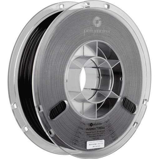 Polymaker PB02001 PolyMAX Tough vlákno pro 3D tiskárny PETG plast Vysoká tuhost, Žáruvzdorné, Nárazuvzdorný 1.75 mm 750 g černá 1 ks