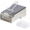 Intellinet 790635 Modulární konektor RJ45 Intellinet 90er-Pack Cat6 STP 2bodový jednovodičový kontakt pro lankový vodič 90 zástrček v pohárku 790635 Počet pólů