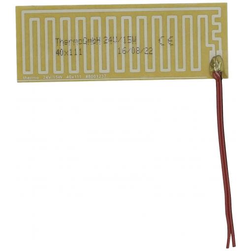 Thermo TECH 2115577 2115577 tepelná fólie, 15 W, (d x š) 111 mm x 40 mm