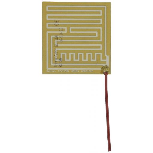 Thermo TECH 2115456 2115456 tepelná fólie, 15 W, (d x š) 85 mm x 80 mm