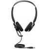 Jabra Engage 50 II Headset otevřená (On Ear) kabelová stereo černá telefon