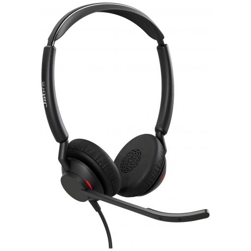 Jabra Engage 50 II Headset otevřená (On Ear) kabelová stereo černá telefon