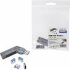 LogiLink zámek portu USB USB PORT LOCK, 1 KEY + 4 LOCKS sada 4 ks stříbrná, modrá zámek s klíčem vč. 1 klíče AU0043