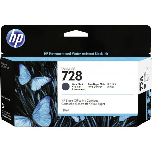 HP Ink 728 originál matná černá 130 ml 3WX25A 1 ks