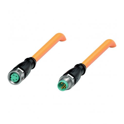 Pepperl+Fuchs V31-GM-OR5M-POC-V31-GM upravený zástrčkový konektor pro senzory - aktory, 317601, piny: 4, 4, 5 m, 1 ks