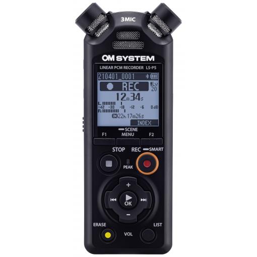 OM System LS-P5 přenosný audio rekordér černá