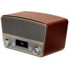 Aiwa BSTU-750BR stolní rádio FM AUX, Bluetooth, USB červená