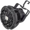 Rechargeable Akumulátorový ventilátor černá s dálkovým ovládáním, natáčecí, s osvětlením