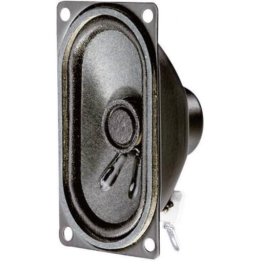 Visaton SC 4.7 ND - 8 Ohm 2.8 palec 7 cm širokopásmový reproduktor 2 W 8 Ω černá Oval, Magneticky odstíněné