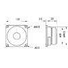 Visaton FRWS 5 - 8 Ohm 2 palec 5 cm širokopásmový reproduktor 4 W 8 Ω černá