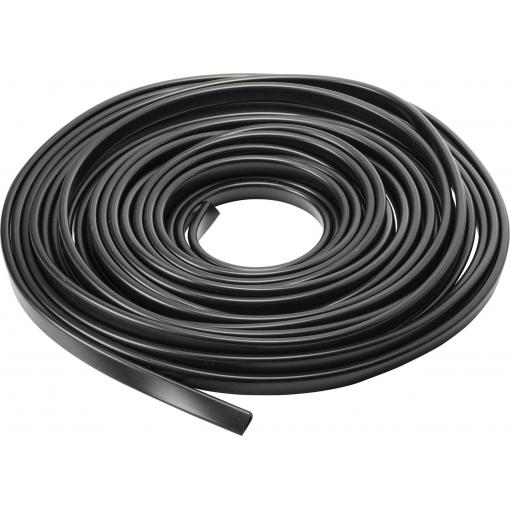 TRU COMPONENTS Ochrana hran PVC černá 10 m