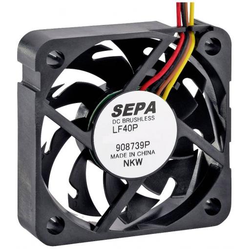 SEPA LF40P12PSE00A axiální ventilátor, 12 V, 13.8 m³/h, (d x š x v) 40 x 40 x 10 mm, 111111748
