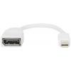 Digitus DisplayPort adaptér Konektor DisplayPort, Mini DisplayPort konektory 0.15 m bílá DB-340405-001-W Kabel DisplayPort