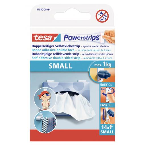tesa POWERSTRIPS® Small tesa® Powerstrips® Small 14 ks bílá Množství: 14 ks