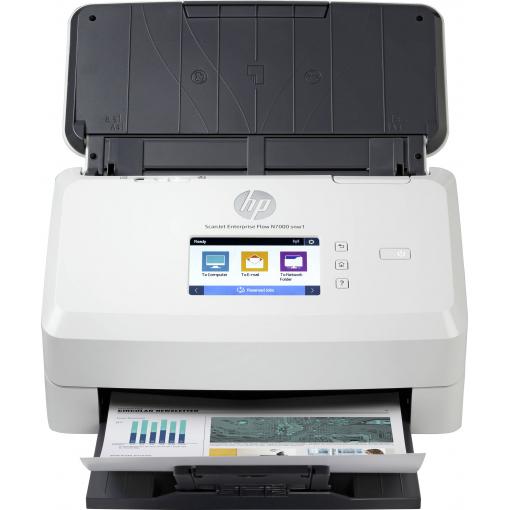 HP ScanJet Ent Flow N7000 snw1 skener dokumentů 216 x 3100 mm 600 x 600 dpi USB 3.0, LAN (až 100 Mbit/s)