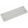 Trelleborg MH-24 F 20-1 LIGHT GREY UL94 V-0 IP65 | TPE | Screw TPE, šedá, 1 ks