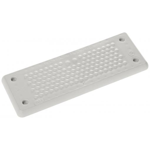 Trelleborg MH-24 F 125-1 LIGHT GREY UL94 V-0 IP65 | TPE | Screw TPE, šedá, 1 ks