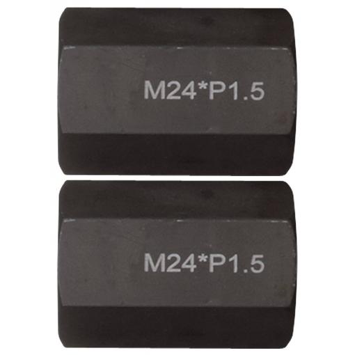 Sada závitníků M24x1,5 x 65mm, 2dílná KS Tools 460.1777