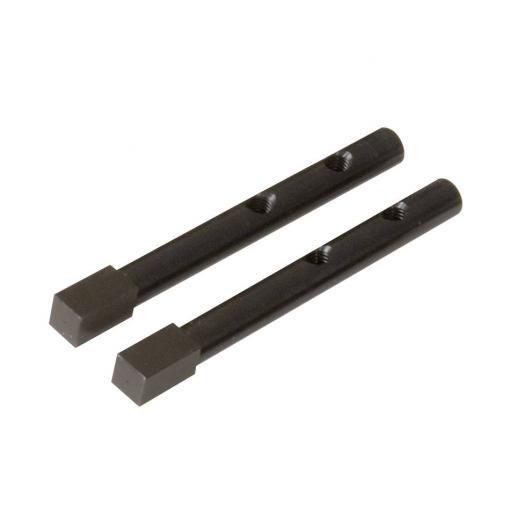 Adaptér pro 4 zástrčky, 6 mm, 2 ks, mořený KS Tools 450.0195