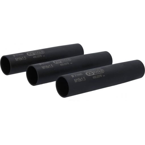 Sada středových a uzavřených dutinek, M18x1,5, Ø21,0 mm, 2 ks KS Tools 450.0372