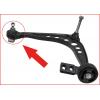 KS Tools 440.0425 Sada přítlačných dílů pro BMW E30 / E36, vnější, 3 ks