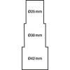 Sada hydraulických držáků, 4 ks KS Tools 440.0475