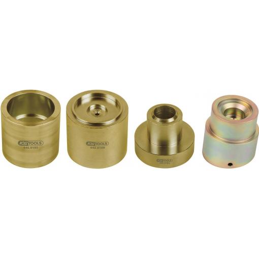 KS Tools 440.0455 Sada tlakových dílů pro Renault, Nissan, Opel, 4 ks