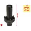 Klíč na matice s 3/4 a 6 čepy pro Mercedes, 80-95mm KS Tools NEW-52266
