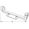 KS Tools 500.8404 Držák pro stahovák pružin, 500 mm