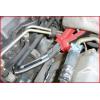 KS Tools 500.7310 Kleště na zapalovací svíčky, zahnuté, 235 mm