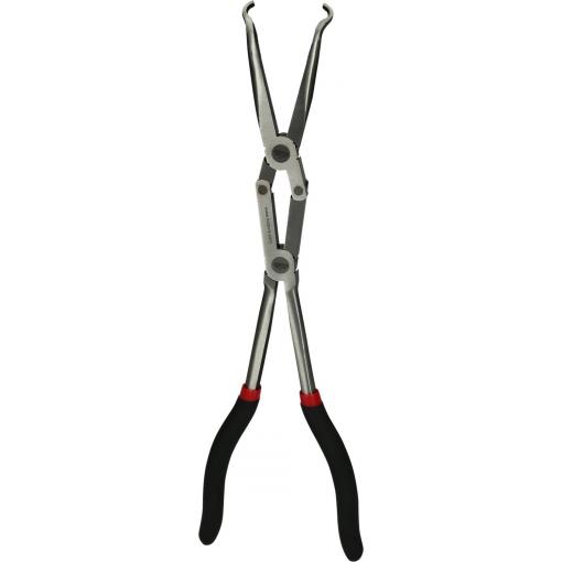 KS Tools 500.7166 Kleště na zapalovací svíčky s dvojitým kloubem, Ø 8,0 mm, dlouhé