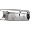 KS Tools 460.5087 3/8 speciální úhlový nástrčný klíč pro trubkové spojky, 14 mm