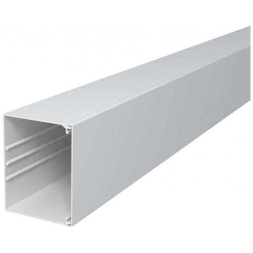 OBO Bettermann 6027245 kabelová lišta držák kabelů (d x š x v) 2000 x 130 x 100 mm 4 ks šedá