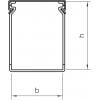 OBO Bettermann 6178001 vodicí lišta horná část (d x š x v) 2000 x 15 x 15 mm 1 ks šedá
