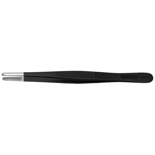 BERNSTEIN Tools for Electronics 5-117-7-13 ESD Pinzeta, 40, plochá-kulatá, 145 mm