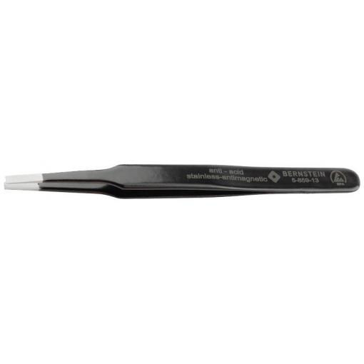 BERNSTEIN Tools for Electronics 5-859-13 ESD Pinzeta, F, hranatá, 125 mm