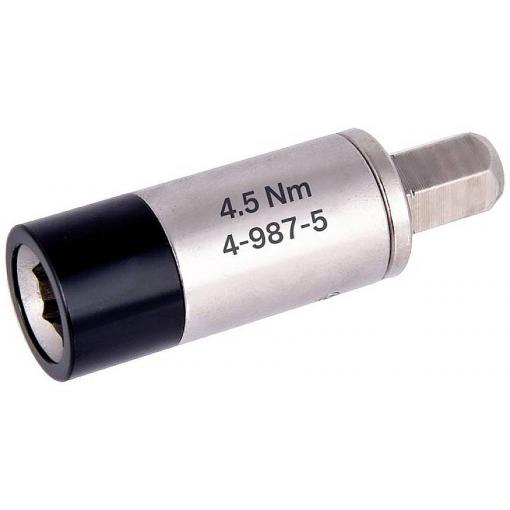 BERNSTEIN Tools for Electronics 4-987-5, momentový adaptér, přednastavené, 1/4 (6,3 mm), 4.5 Nm (max)
