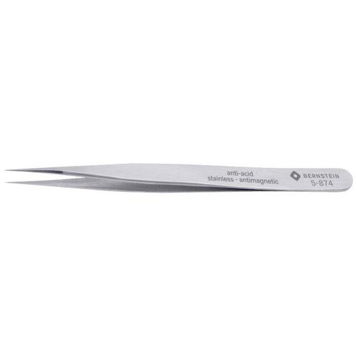 BERNSTEIN Tools for Electronics 5-874 Univerzální pinzeta, 3, špičatá, úzká, 120 mm