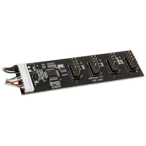 Kolink PGW-AC-KOL-004 USB Hub 4 porty USB-A USB 2.0 480 MBit/s Pro použití v interiérech PGW-AC-KOL-004