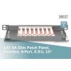 Digitus DN-91608S-SL-EA 8 portů patch panel 254 mm (10) CAT 6A 0.5 U osazený