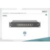 Digitus DN-91608S-EA 8 portů patch panel 254 mm (10) CAT 6A 1 U vícebarevná osazený