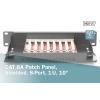 Digitus DN-91608S-EA 8 portů patch panel 254 mm (10) CAT 6A 1 U vícebarevná osazený