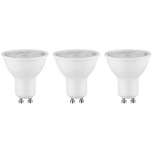 Paulmann 28928 LED Energetická třída (EEK2021) G (A - G) GU10 žárovka 7 W neutrální bílá (Ø x v) 51 mm x 54 mm 3 ks