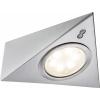 Paulmann LED osvětlení na stěnu/strop sada 3 ks LED pevně vestavěné LED 8.4 W teplá bílá železo (kartáčované)