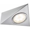 Paulmann LED osvětlení na stěnu/strop sada 3 ks LED pevně vestavěné LED 8.4 W teplá bílá železo (kartáčované)