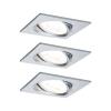 Paulmann 93474 vestavné svítidlo, LED, GU10, 19.5 W, Hliník (soustružený)