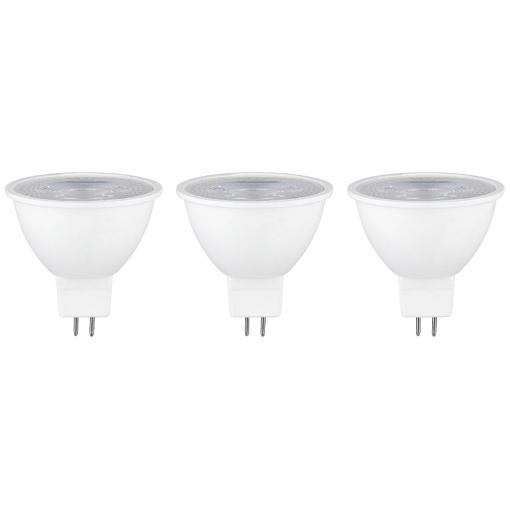 Paulmann 28913 LED Energetická třída (EEK2021) G (A - G) GU5.3 žárovka 6 W teplá bílá (Ø x v) 50 mm x 48 mm 3 ks