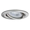 Paulmann 93944 vestavné svítidlo, LED, 18.9 W, železo (kartáčované), sada 3 ks