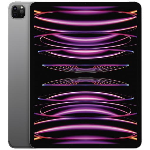 Apple iPad Pro 12.9 (6. generace) (6. generace) WiFi + Cellular 128 GB Space Grau iPad 32.8 cm (12.9 palec) Apple M2 iPad OS 16 2732 x 2048 Pixel